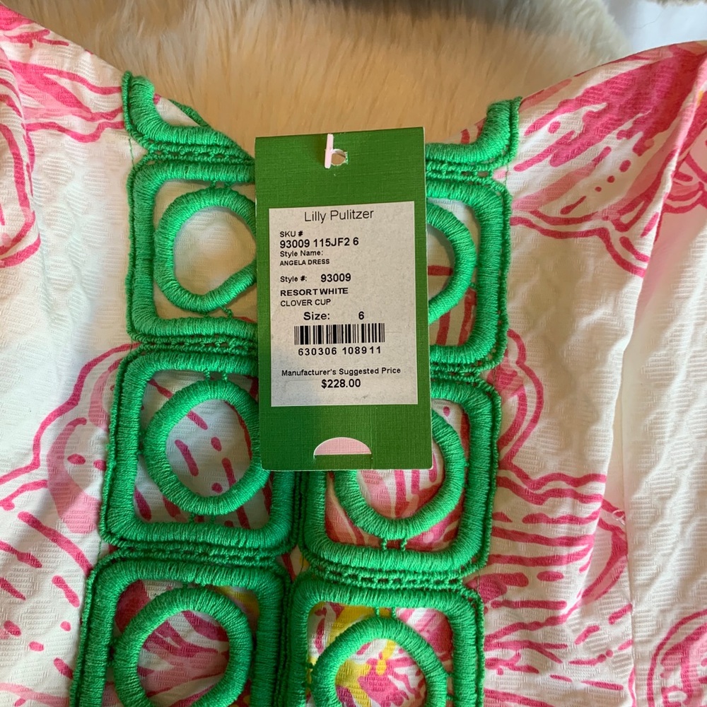 Brand New Lilly Pulitzer Strapless Mini Dress